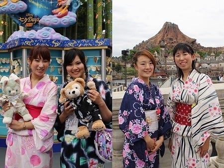 ディズニー七夕初日 浴衣姿のゲストで華やかに 今年から浴衣特典も Navitime Travel