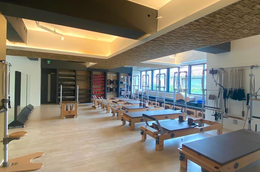 zen place pilates 北千住店のスタジオ