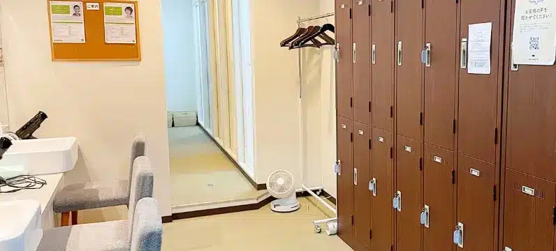 ゼンプレイスのロッカールームのイメージ