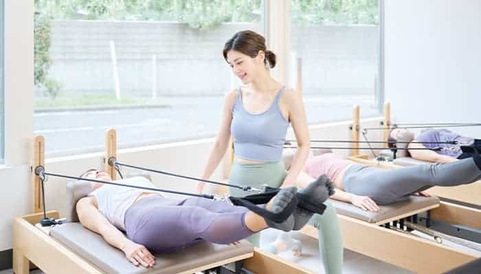 Pilates Mirrorのレッスンイメージ