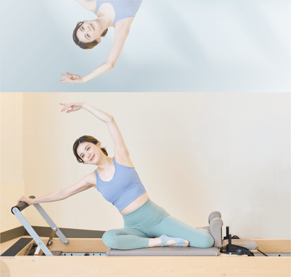Pilates Mirrorのレッスンイメージ