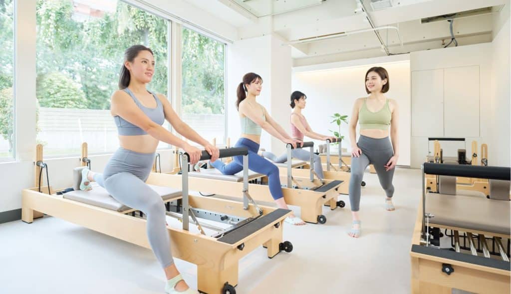 Pilates Mirrorのレッスンイメージ