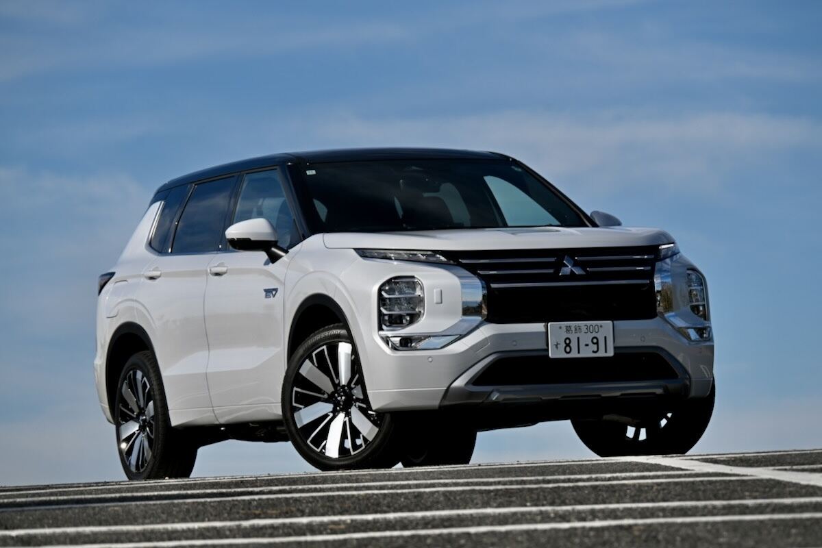 三菱自動車「アウトランダーPHEV」改良モデル