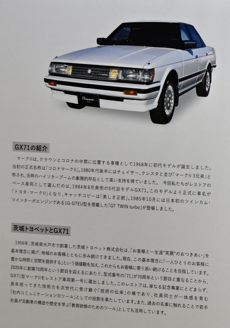 トヨタ「マークⅡ」