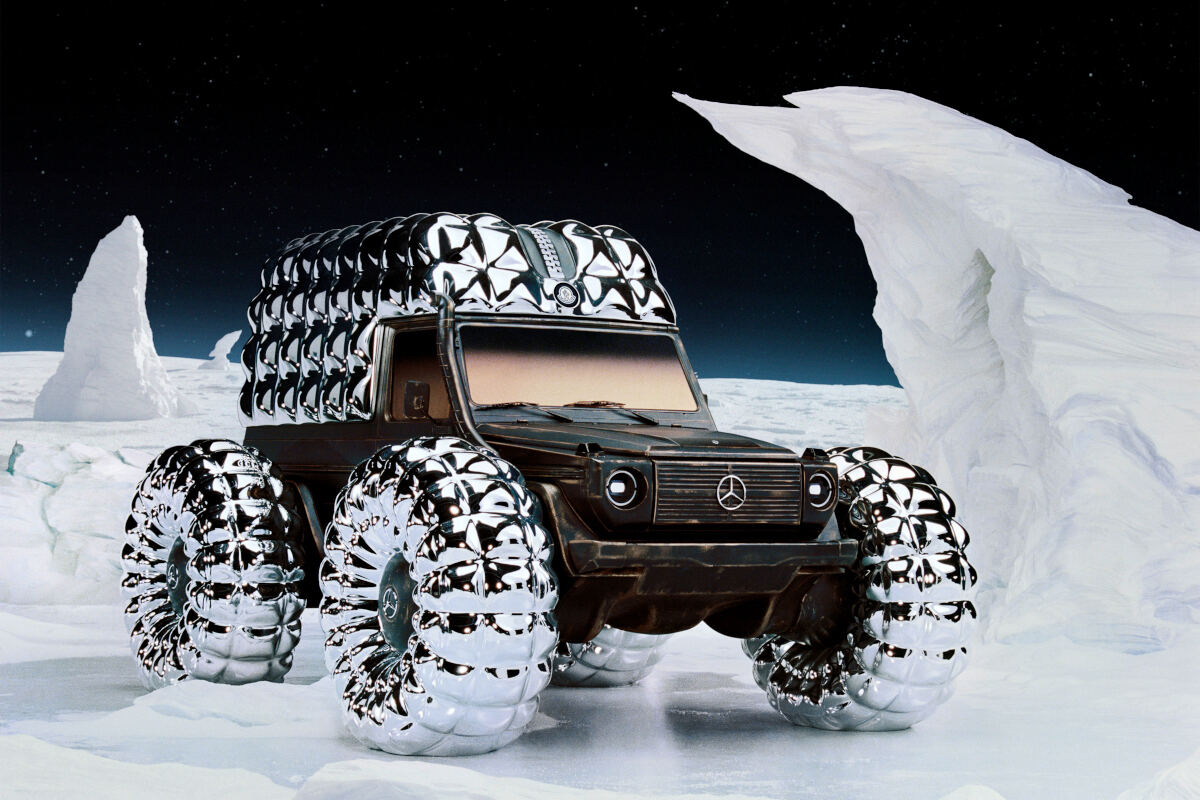 メルセデス・ベンツとMONCLERのコラボ第1弾「PROJECT MONDO G」