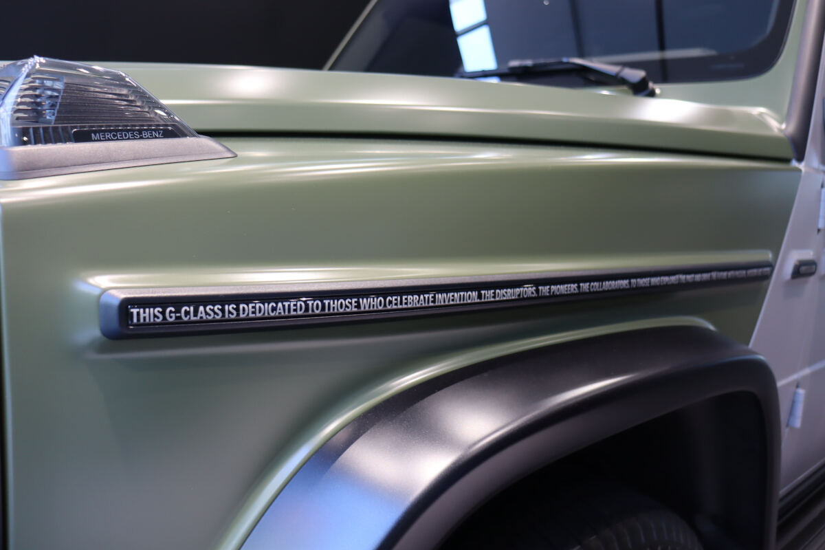 メルセデス・ベンツ「Gクラス」の特別仕様車「Mercedes-Benz G-Class Past Ⅱ Future」