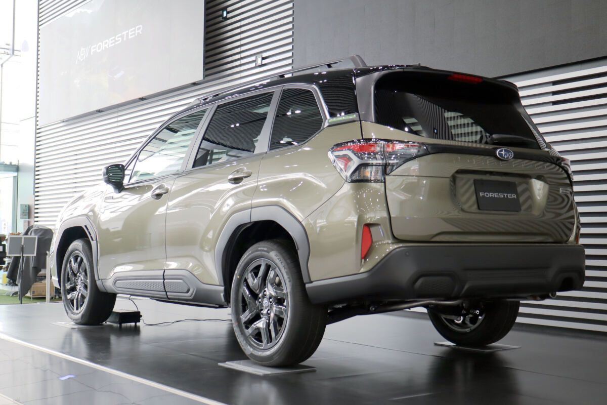スバルの新型「フォレスター」