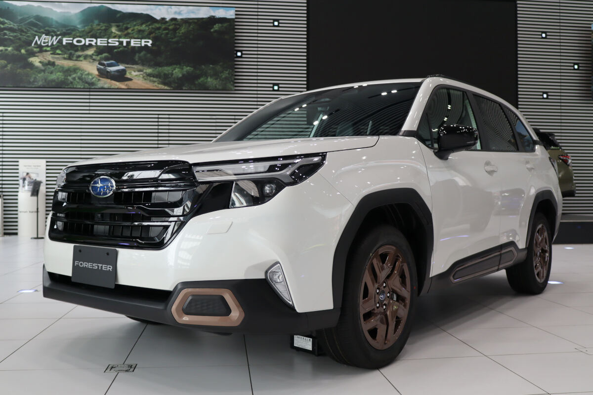 スバルの新型「フォレスター」