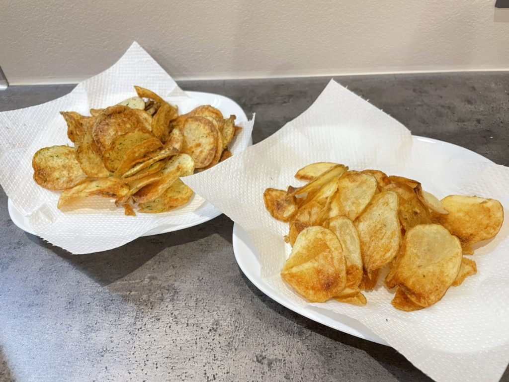 手作りポテトチップス