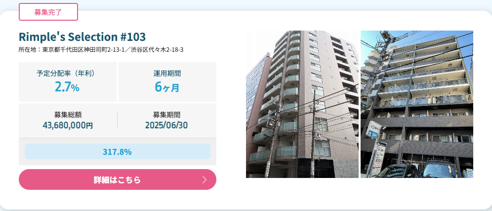 最新のファンド情報