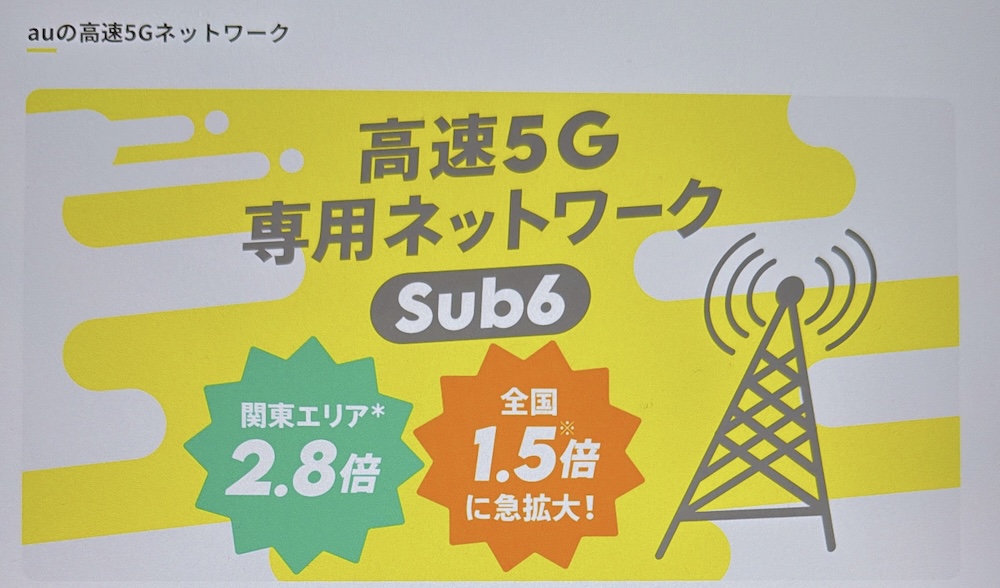 メリット2:通信速度・繋がりやすさはauと変わらない