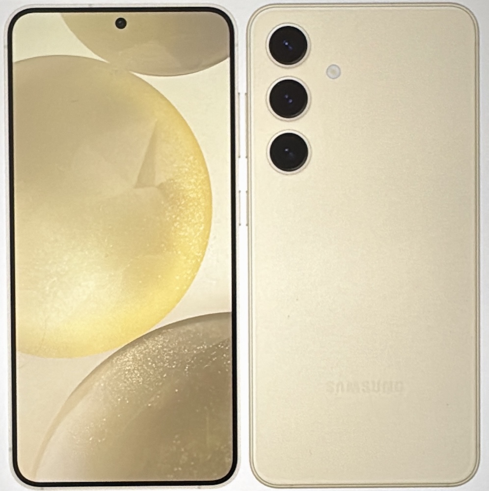 Galaxy S24 アンバーイエロー