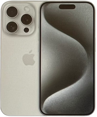 iPhone15 Pro-ホワイトチタニウム