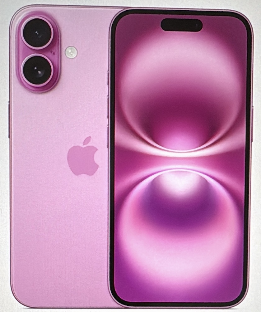 iPhone16 ピンク