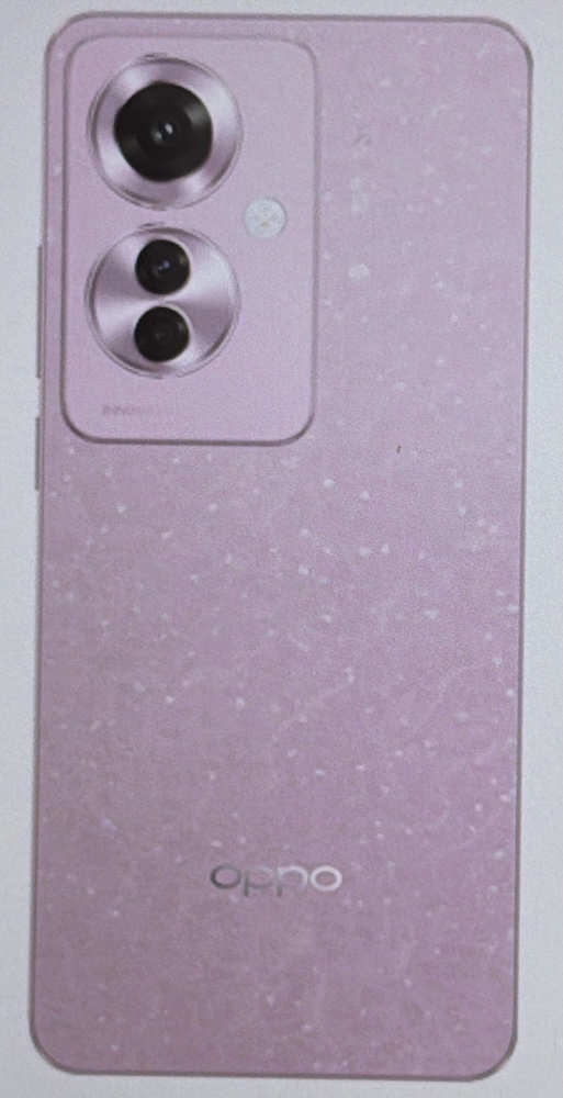 OPPO Reno 11A コーラルパープル