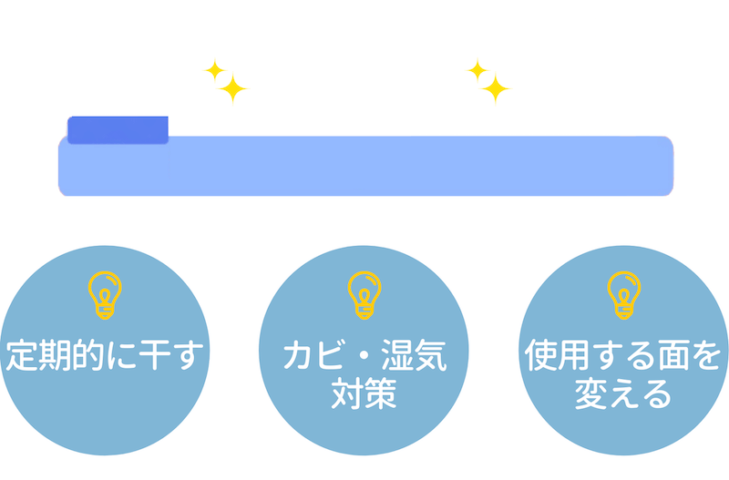 低反発マットレスのお手入れ方法