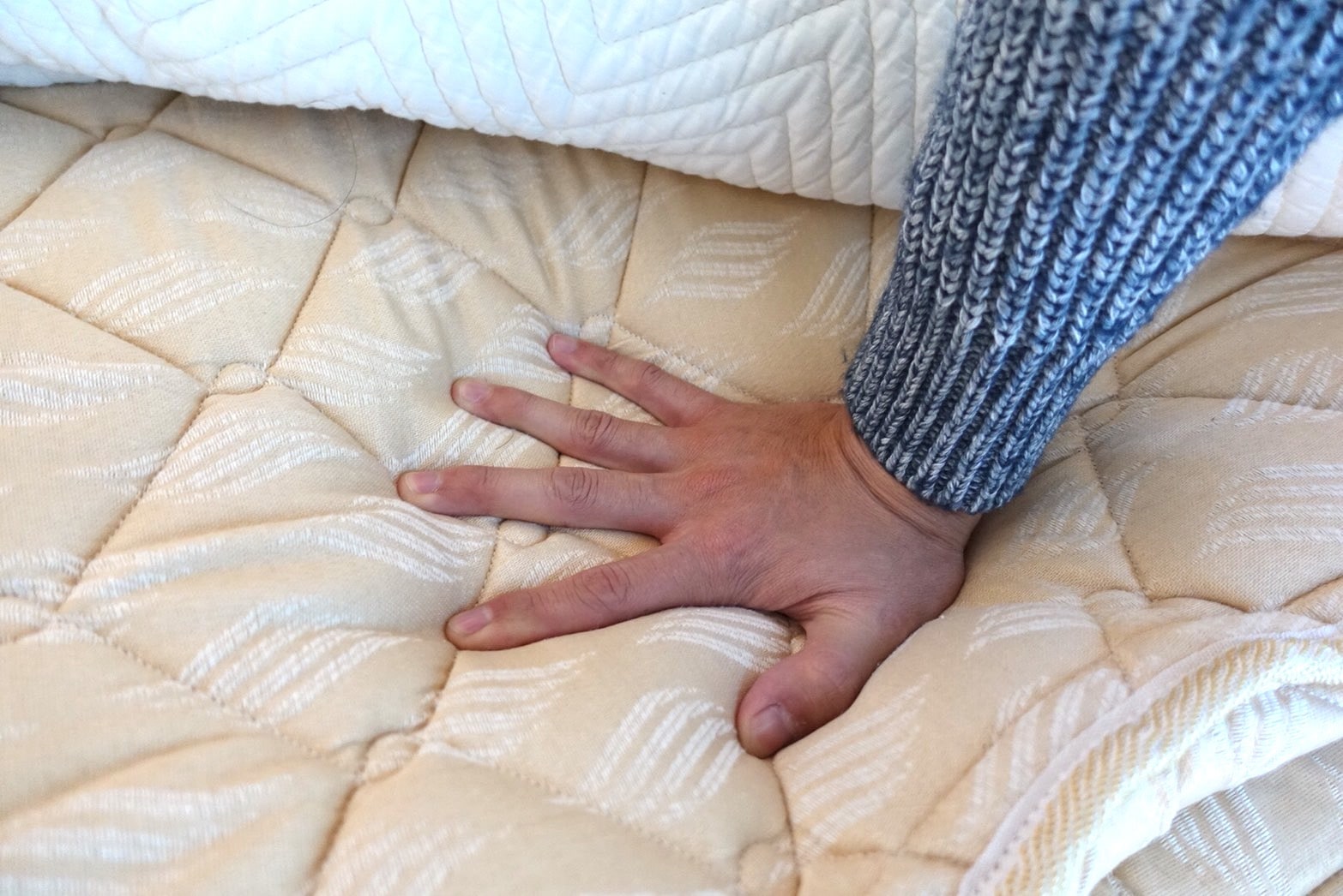 軽井沢ホテルブレストンコートのベッドの柔らかさ