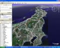 地上解像度1mの高解像度衛星写真を操る「Google Earth & Railway」