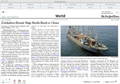 新聞紙面のように読める「Times Reader」Mac版リリースへ - NY Times