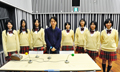 品川女子学院の女子中学生が制作・出演 -「牛乳に相談だ。」ラジオCM収録現場に密着