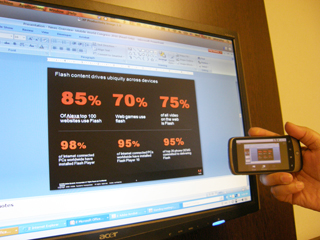 MWC 2010 - Adobe担当者が語るFlash/OSPとiPhone/HTML5との微妙な関係