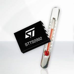 STMicro、DDR3モジュール用にSPD EEPROM統合型温度センサICを発表