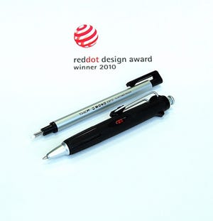 トンボ鉛筆、「エアプレス」と「MONO zero」でreddot design award受賞