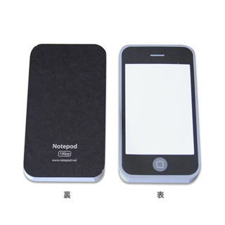 iPhone&iPad型ステーショナリー!? 「Notepod」、「Notepod+」発売