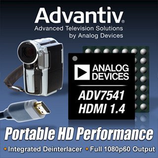 ADI、HDMI 1.4トランスミッタを発表