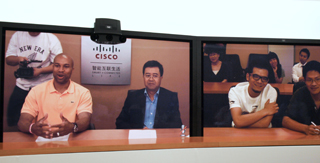 NBAプレイヤーも絶賛! シスコのIP会議システム「Cisco TelePresence」