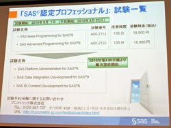 SAS、「SAS グローバル認定プログラム」の日本語版を提供開始 | TECH+