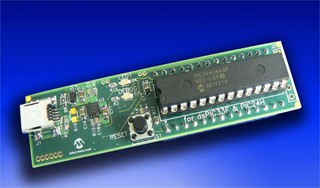 Microchip、USBメモリサイズの開発キットを発表