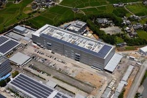 三洋、加西事業所の環境対応車用電池新工場が竣工