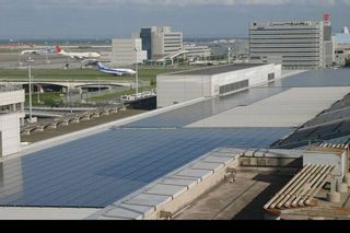 三菱電機、羽田空港旅客ターミナルに1,246kWの太陽電池モジュール納入