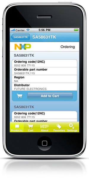 Webサイトの情報をiPhoneアプリに移植し無償配布を開始したNXPの取り組み