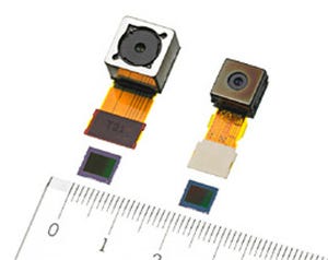 ソニー、有効1641万画素の携帯電話向け裏面照射型CMOSイメージセンサを発表