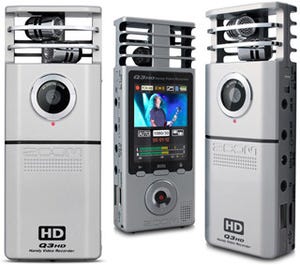 ZOOM、フルHD撮影に対応した最新ハンディビデオレコーダー「Q3HD」発売