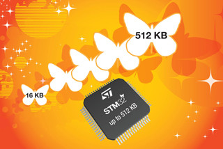 STMicro、大容量Flashメモリ内蔵のエントリークラス32bitマイコンを発表