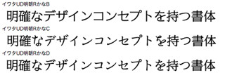 イワタ、2011年3月「イワタLETS」に収録予定の新書体を発表