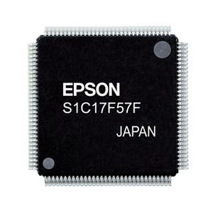 エプソン、電子ペーパー向けドライバ内蔵16ビットマイコンを発表