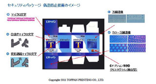 トッパン、偽造防止機能付与「セキュリティパッケージ」-証券の製版技術