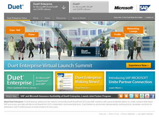 SAPとMSのデュエット - SharePointと業務アプリを連携するDuet Enterprise