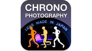 iPhoneでクロノフォトグラフィック撮影「ChronoCam」-20枚/秒の連写も