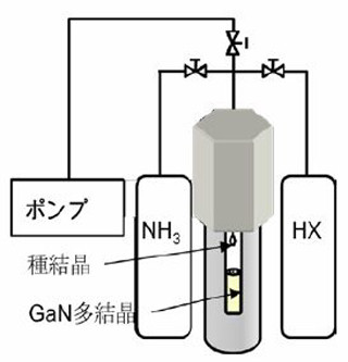 東北大ら、アモノサーマル法による高純度GaNバルク単結晶育成に成功