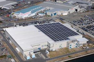 川崎重工、名古屋第一工場と明石工場に太陽光発電設備を導入
