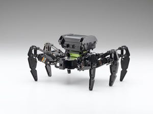近藤科学、6脚歩行ロボット組立キット「KMR-M6」を発表