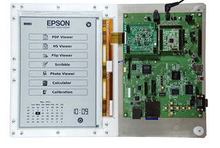 E Inkとエプソン、高精細電子ペーパータブレット向けデバイスを開発