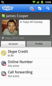 Android端末向けSkypeアプリの新版「Skype for Android 2.0」が公開