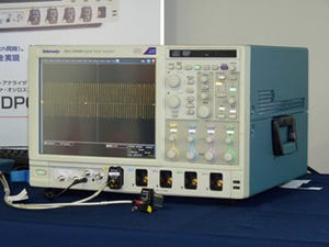 テクトロ、4チャネルで33GHz帯域の測定に対応するオシロスコープを発表