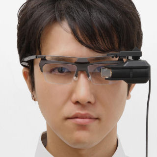 ブラザー、ヘッドマウントディスプレイ「AiRScouter」を事業化 - NECが導入